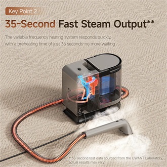HPR UWANT Y200 Steam gőztisztító - szürke