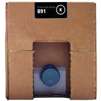 HP 3M 891 10L Black Latex Ink Cartridge tintapatron fekete