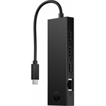 HP 5-port 65W USB-C dokkoló fekete