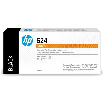 HP 624 775ml Black Dye Sublimation Ink Cartridge tintapatron fekete