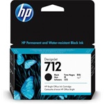 HP 712 38-ml Black DesignJet Ink Cartridge tintapatron fekete
