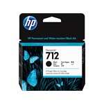 HP 712 80-ml Black Designjet Ink Cartridge tintapatron fekete