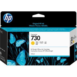 HP 730 130 ml Yellow Ink Cartridge tintapatron sárga