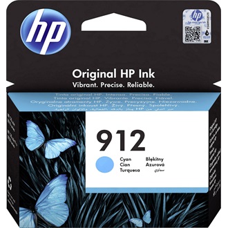 HP 912 CYAN ORIGINAL INK CARTRIDGE tintapatron ciánkék