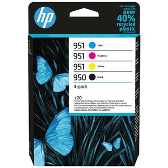 HP 950 Black 951 CMY Original Ink Cartridge 4-Pack tintapatron 4-color