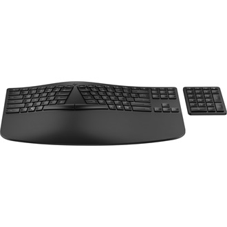 HP 965 Ergonomic Bluetooth / vezeték nélküli magyar membrán billentyűzet fekete
