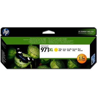 HP 971XL tintapatron sárga