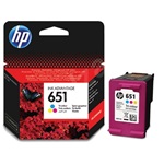 HP C2P11AE (651) tintapatron tri-color