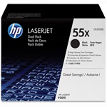 HP CE255XD duo pack toner Fekete