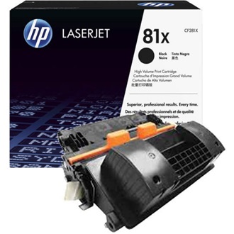 HP CF281X (81X) toner fekete