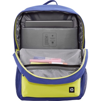 HP Campus 15,6" notebook poliészter hátizsák kék-sárga