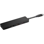 HP Elite USB-C USB3.0 USB2.0 HDMI hub fekete (HDMI 2.0)