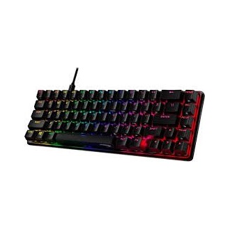 HP HyperX Alloy Origins 65 USB-C angol (US) gaming HyperX Aqua mechanikus billentyűzet fekete