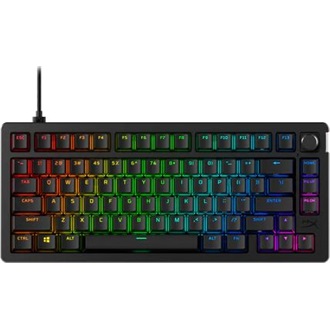 HP HyperX Alloy Rise 75 USB angol (US) gaming HyperX Red mechanikus billentyűzet fekete