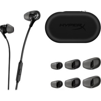 HP HyperX Cloud Earbuds II gaming fülhallgató headset fekete