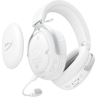 HP HyperX Cloud III S gaming fejhallgató headset fehér