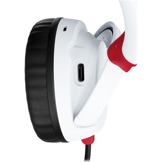 HP HyperX Cloud Mini gaming fejhallgató headset fehér-piros