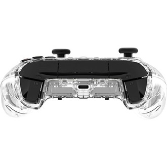 HP HyperX Clutch Gladiate USB-C gamepad játékvezérlő átlátszó-fekete