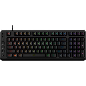 HP HyperX Eve 1800 USB angol gaming membrán billentyűzet fekete