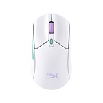 HP HyperX Pulsefire Haste 2 Core Wireless optikai Bluetooth / vezeték nélküli gaming egér fehér-lila