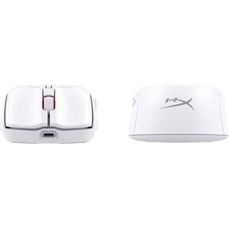HP HyperX Pulsefire Haste 2 optikai USB / Bluetooth / vezeték nélküli gaming egér fehér