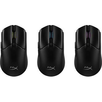 HP HyperX Pulsefire Haste 2 optikai USB / Bluetooth / vezeték nélküli gaming egér fekete