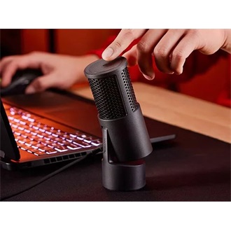 HP HyperX SoloCast 2 gaming mikrofon fekete