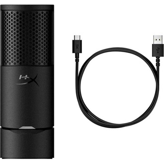 HP HyperX SoloCast 2 gaming mikrofon fekete