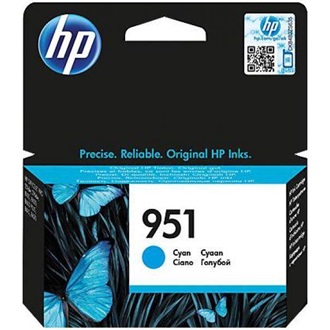 HP INK CARTRIDGE NO 951 CYAN DE/FR/NL/BE/UK/SE/IT tintapatron ciánkék