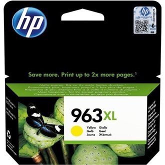 HP INK CARTRIDGE NO 963XL YELLOW DE/FR/NL/BE/UK/IT/SE tintapatron sárga