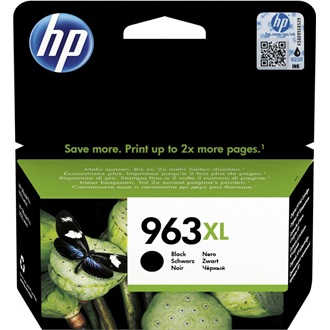 HP INK CARTRIDGE NO 963XL BLACK DE/FR/NL/BE/UK/IT/SE tintapatron fekete