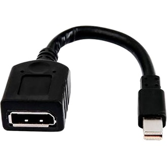 HP Mini DisplayPort -> Displayport M/F adapter fekete