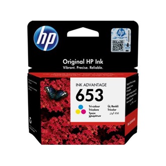 HP No.653 Ink Advantage tintapatron 3-color