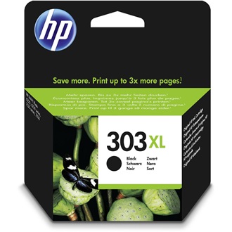 HP ORIGINAL 303XL HIGH YIELD BLACK INK CARTRIDGE tintapatron fekete
