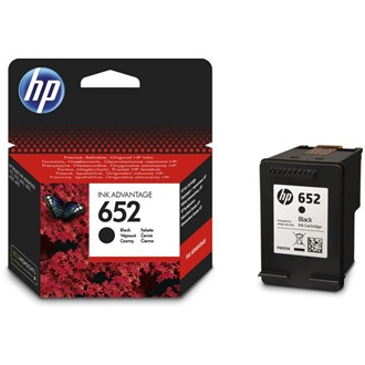 HP Patron No 652 fekete tintapatron Ink Advantage