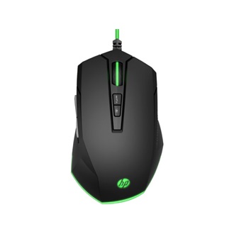 HP Pavilion 200 USB optikai gaming egér fekete-zöld