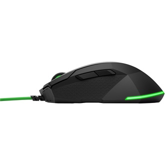 HP Pavilion 200 USB optikai gaming egér fekete-zöld