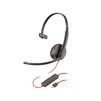 HP Poly Blackwire 3210 USB-C HS +USB-C/A (BULK) fejhallgató headset