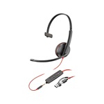 HP Poly Blackwire 3215 USB-C HS +USB-C/A (BULK) fejhallgató headset