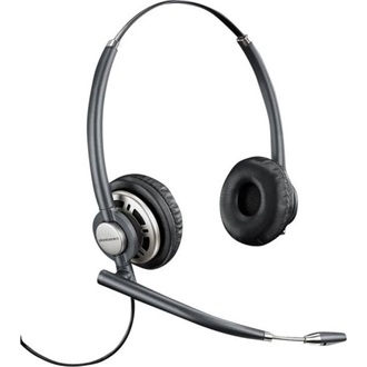 HP Poly EncorePro 720 Binaural fejhallgató headset fekete-ezüst