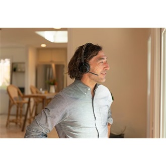 HP Poly Voyager Focus 2 fejhallgató headset + dokkoló fekete