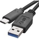 HP Poly Voyager Free 60 USB-C - USB-A 2.0 M/M töltőkábel fekete