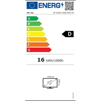 HP Series 3 Pro 327ph 27" IPS LED monitor fekete 100Hz