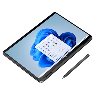 HP Spectre x360 14-eu0003nh 2-in-1 notebook fekete