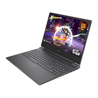 HP Victus 15-fa1005nh gaming notebook szürke (144Hz; Mica Silver)