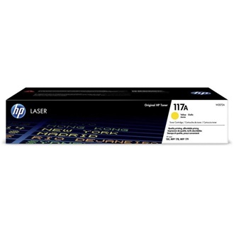 HP W2072 (117A) toner sárga
