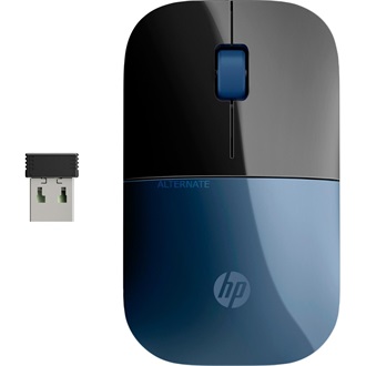 HP Z3700 vezeték nélküli optikai BlueLED egér fekete-kék