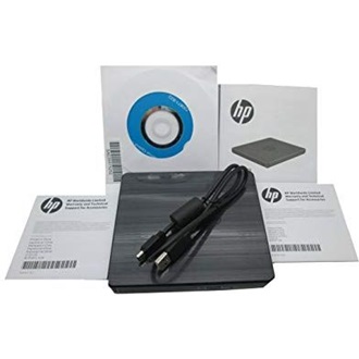HP külső slim DVD író USB2.0 fekete BOX
