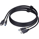 StarTech HDMI 2.0 USB-A 3.0 M/M KVM kábel 1.8m fekete