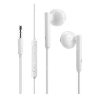 HUAWEI AM-115 fülhallgató SZTEREO (3.5mm jack, felvevő gomb) FEHÉR (Gigapack csomagolás)
